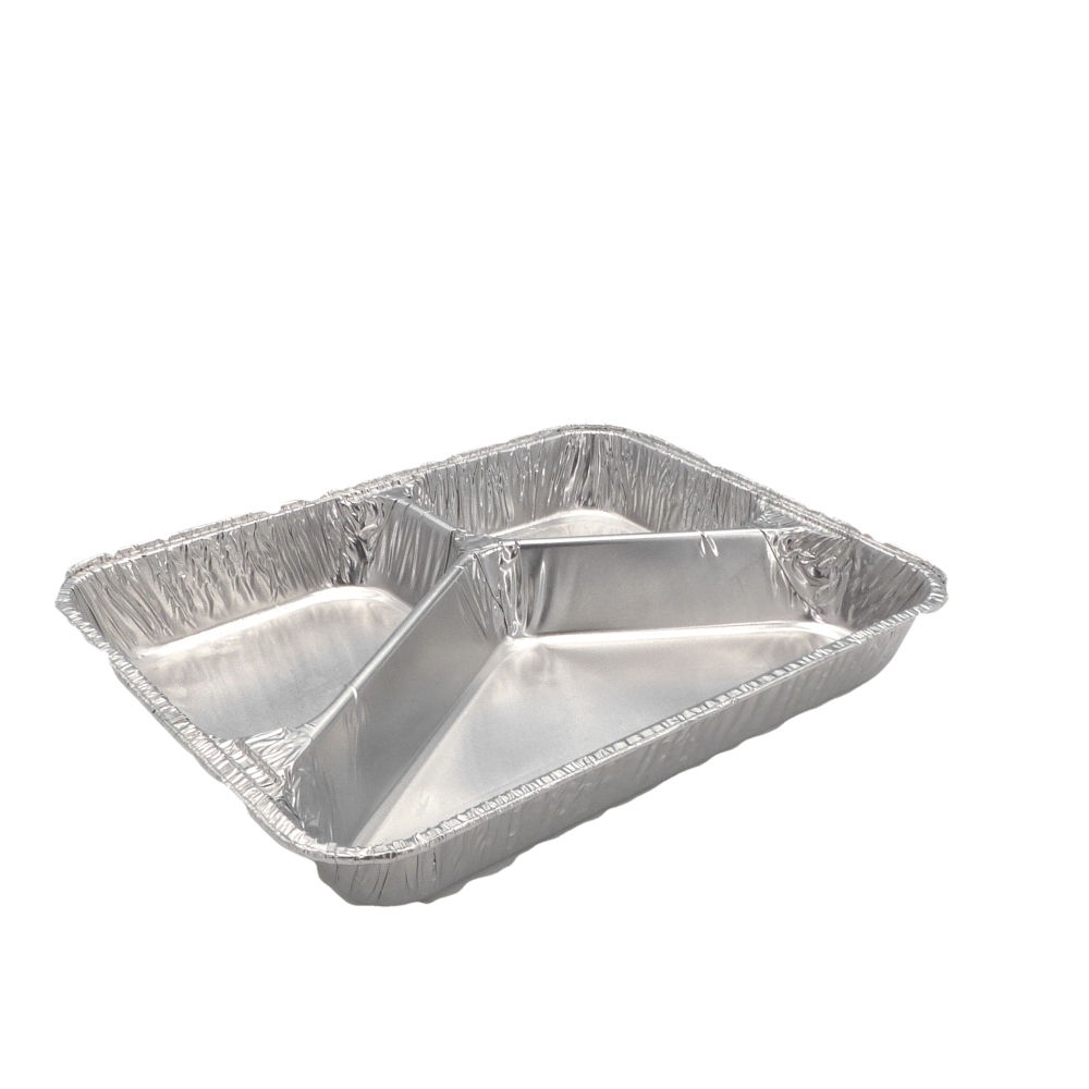 Alu-Menüschale 3-fach, R881-760G, M6G, 760 ccm, Assietten