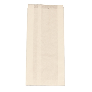 Bäckertüte 1.5 kg weiß, 14+6x32 cm, Papier-Seitenfaltenbeutel