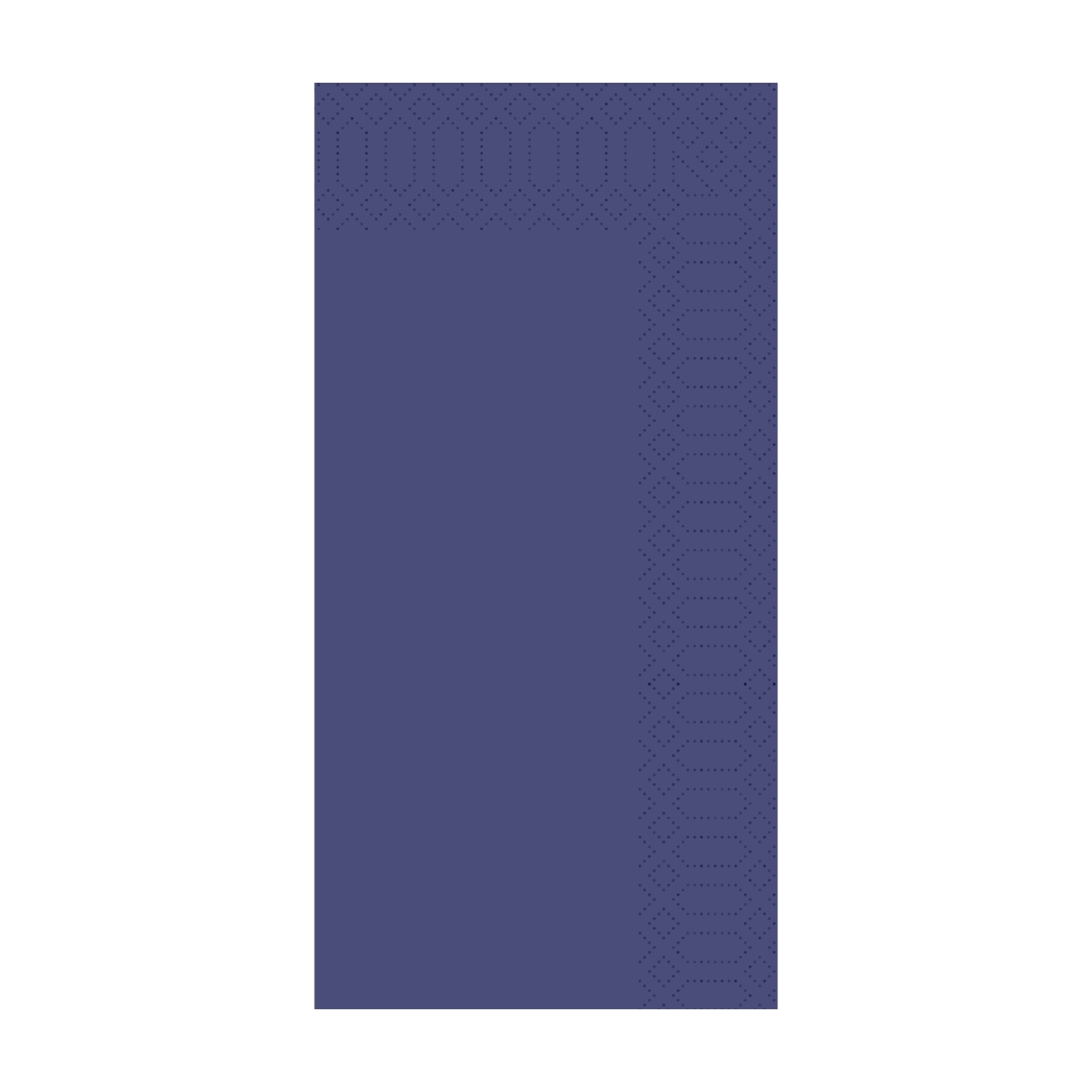 Servietten DUNI 33 x 33 cm, 3-lagig 1/8, blau, 211567