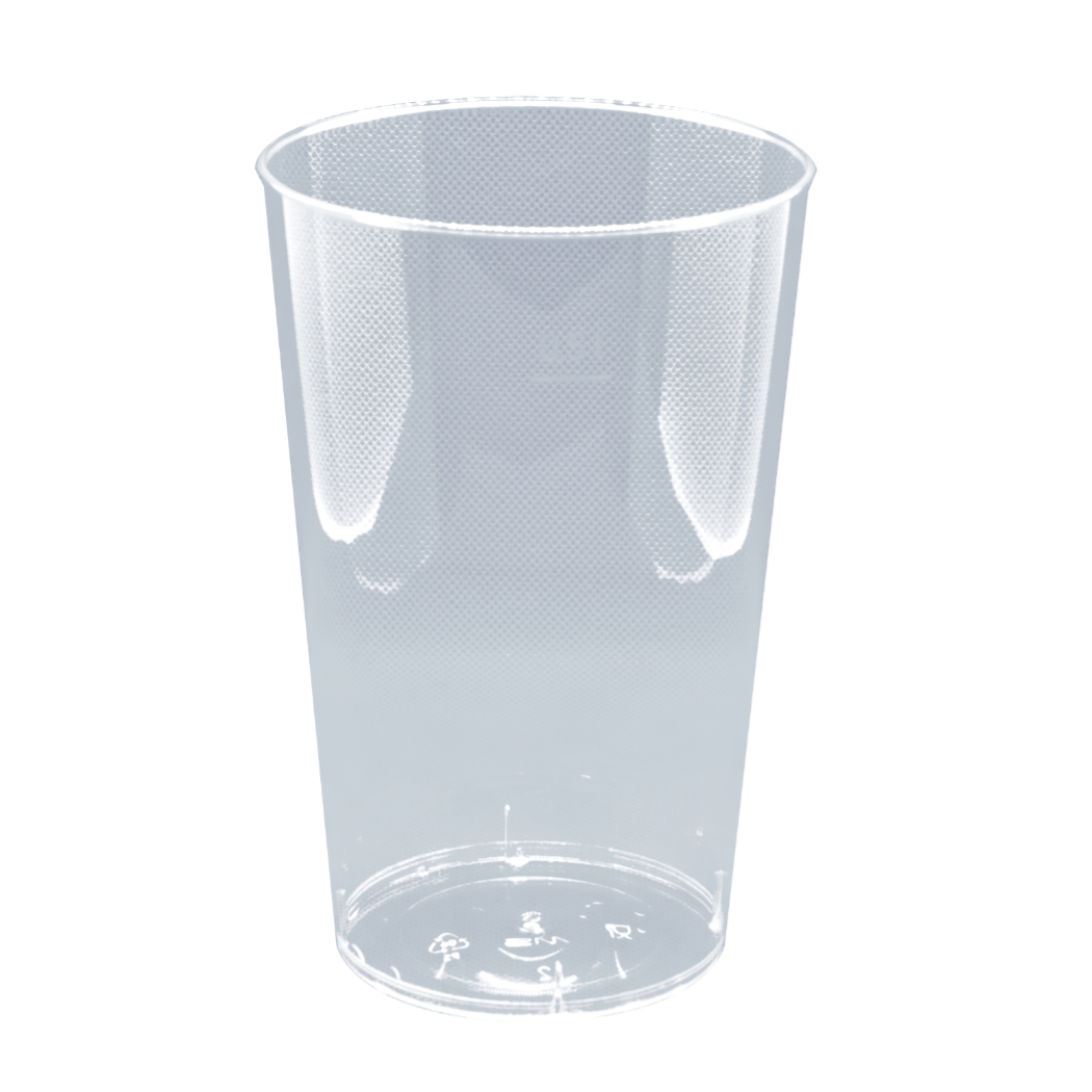 Trinkglas 500 ml PS-Spritzguss