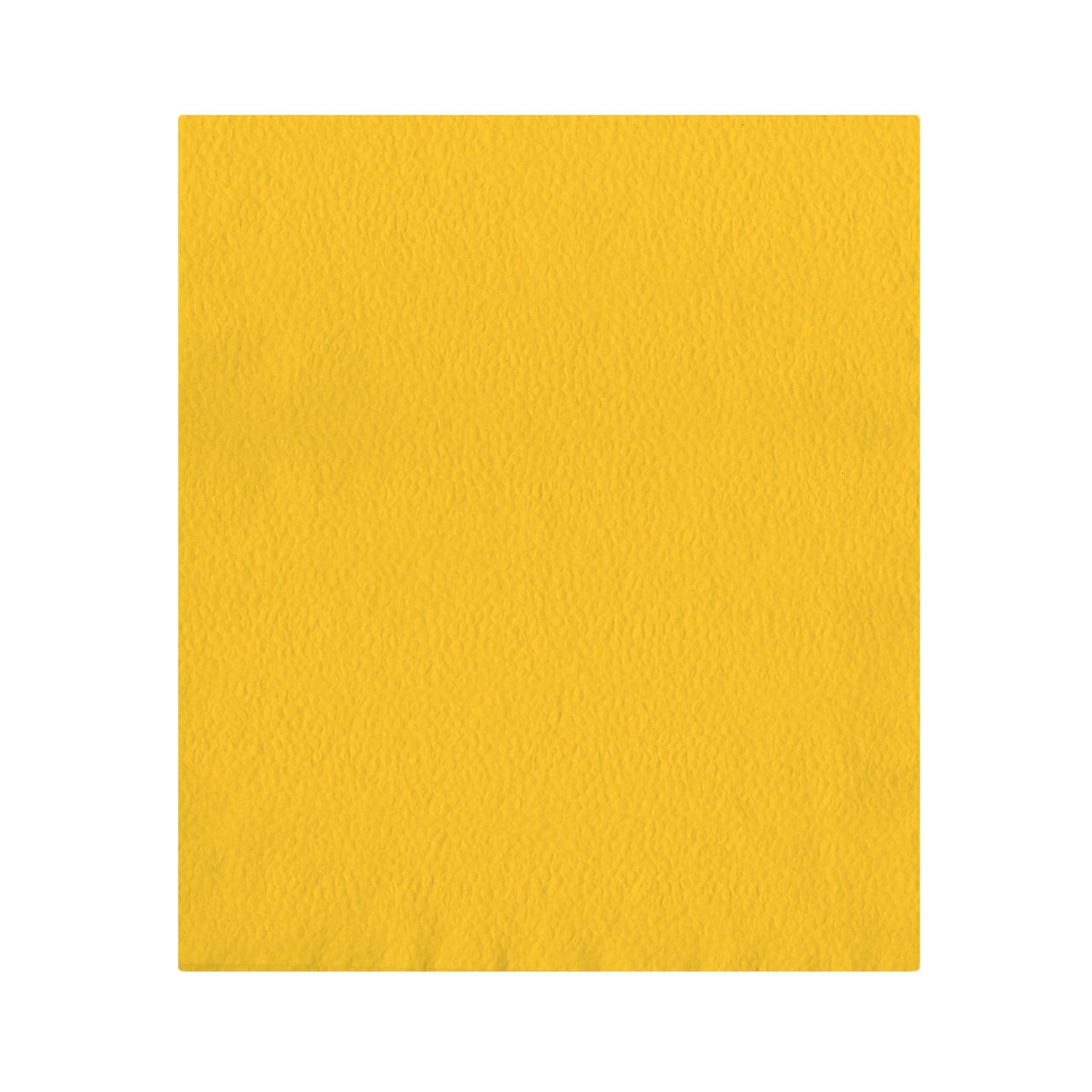 Servietten 33 x 33 cm, 1-lagig 1/4 Falz, sun yellow gelb