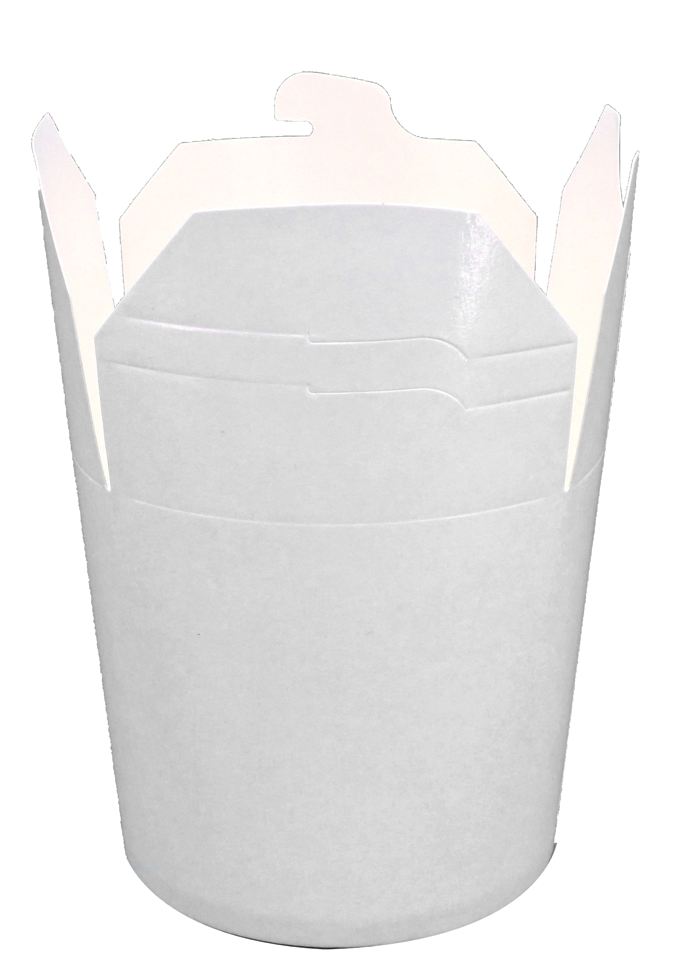 Nudelbox, weiß, rund, 16 oz, 500 ml