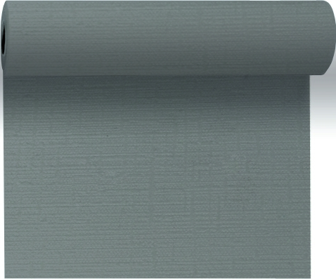 Tischläufer Tête-à-Tête Evolin granit grey, 166858, 24 x 0,4 m, 20 Abschnitte á 1,20 m