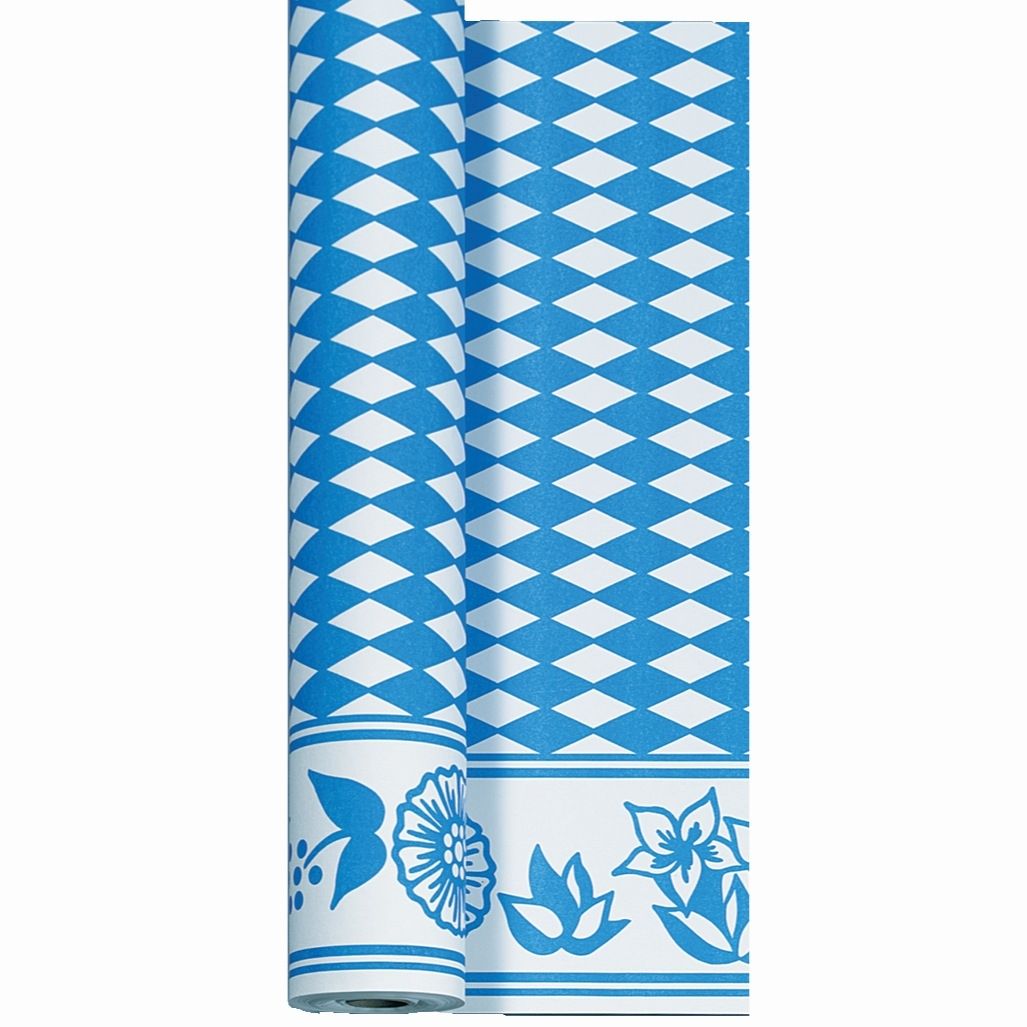 Papiertischdecke Duni, 1,18x40 m, Bayerisch Raute